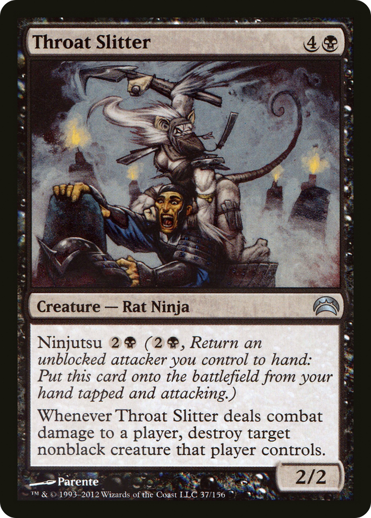 Throat Slitter (PC2-037) - Planechase 2012 Foil | Grognard Games