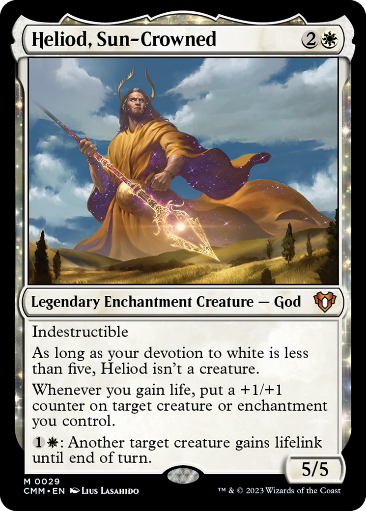 Heliod, Sun-Crowned [Commander Masters] | Grognard Games