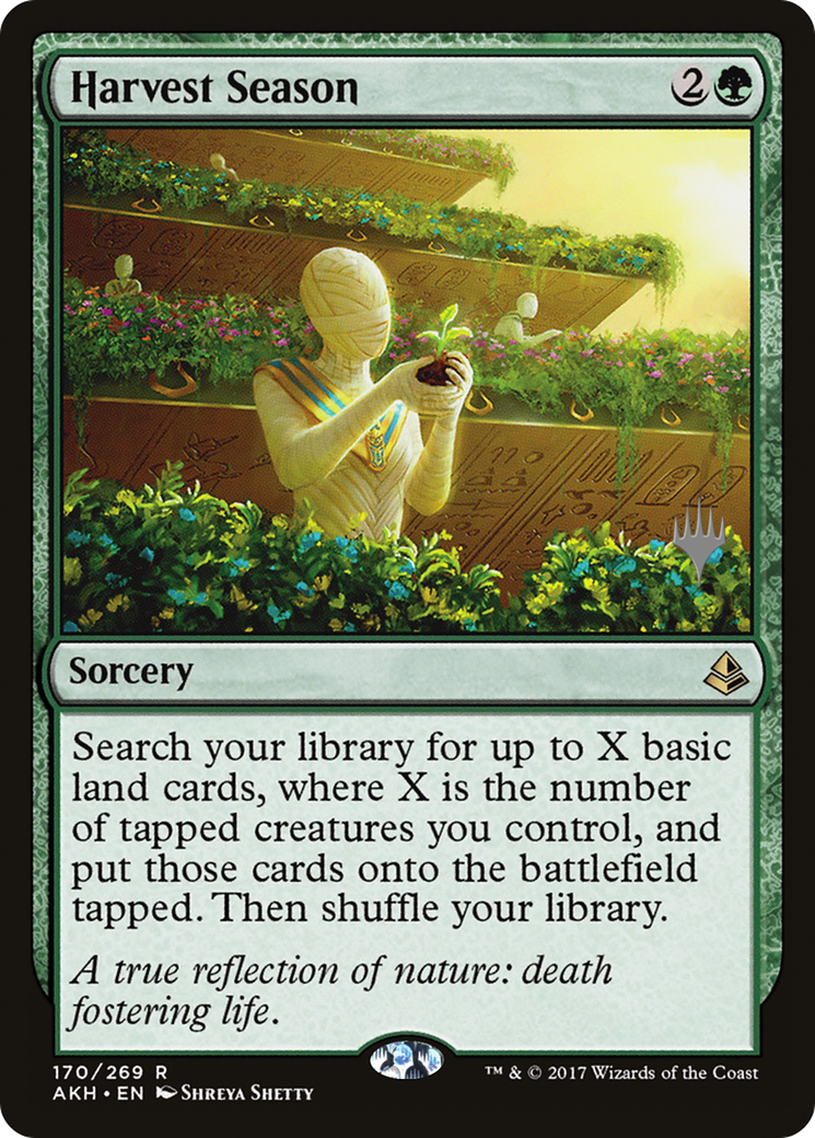 Harvest Season (Promo Pack) [Amonkhet Promos] | Grognard Games