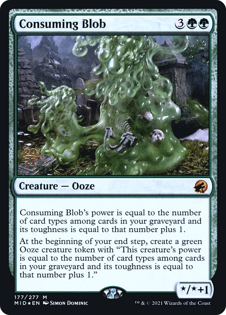 Consuming Blob [Innistrad: Midnight Hunt Prerelease Promos] | Grognard Games