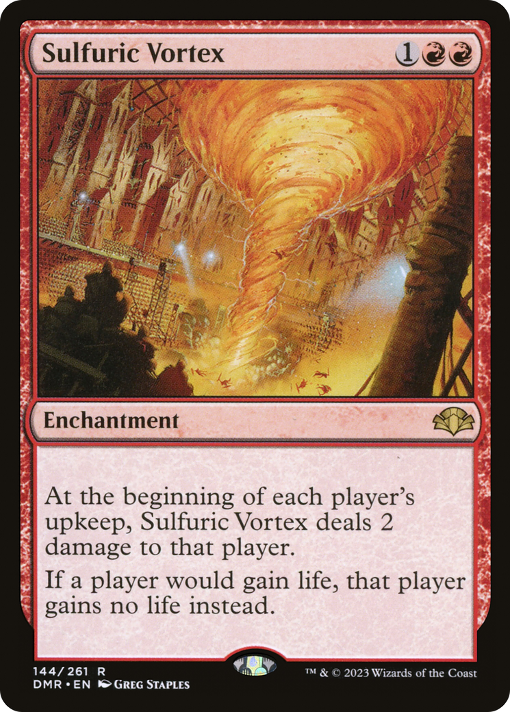 Sulfuric Vortex [Dominaria Remastered] | Grognard Games
