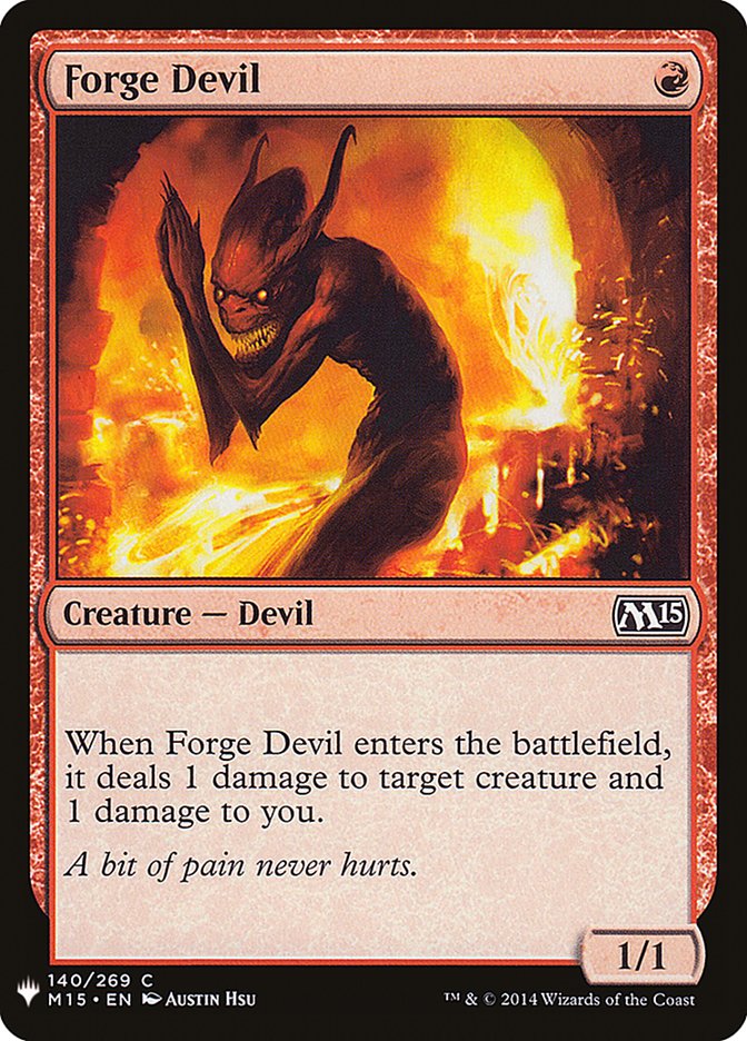 Forge Devil [Mystery Booster] | Grognard Games