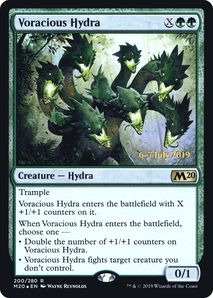 Voracious Hydra  [Core Set 2020 Prerelease Promos] | Grognard Games