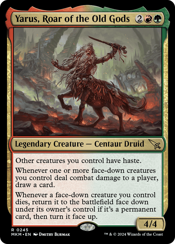 Yarus, Roar of the Old Gods [Murders at Karlov Manor] | Grognard Games