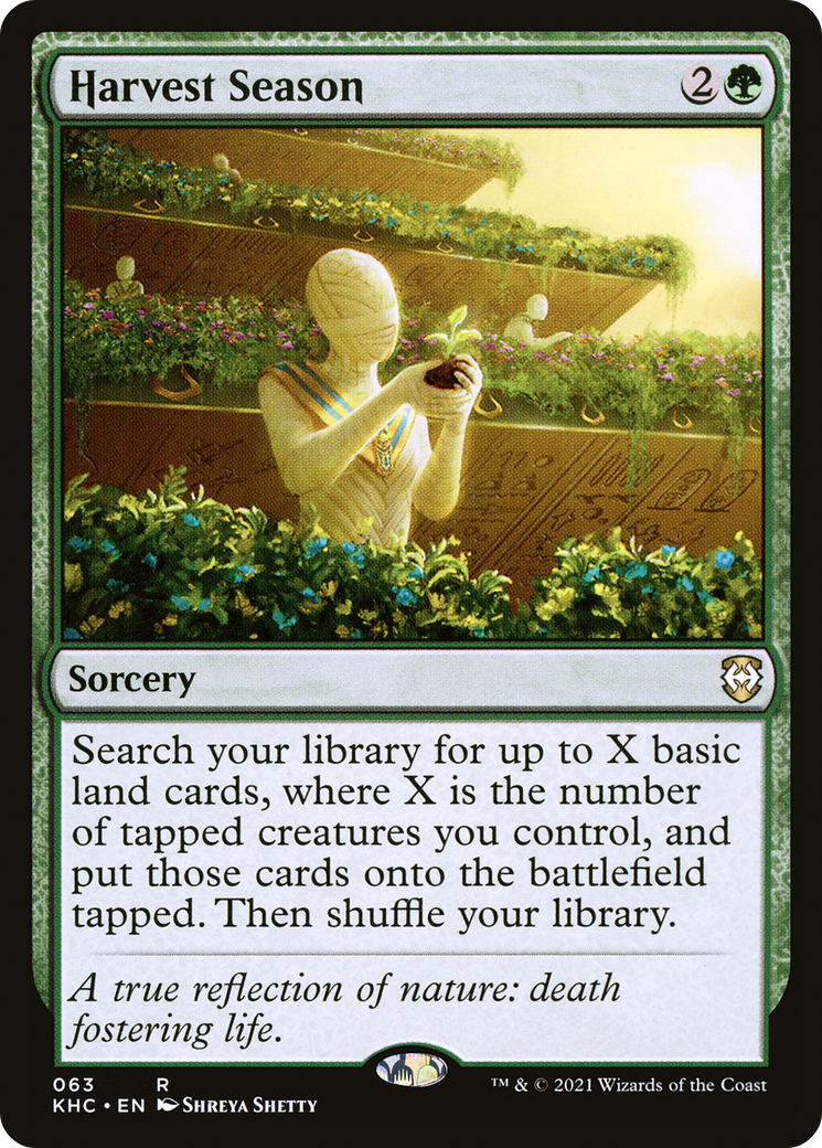 Harvest Season [Kaldheim Commander] | Grognard Games