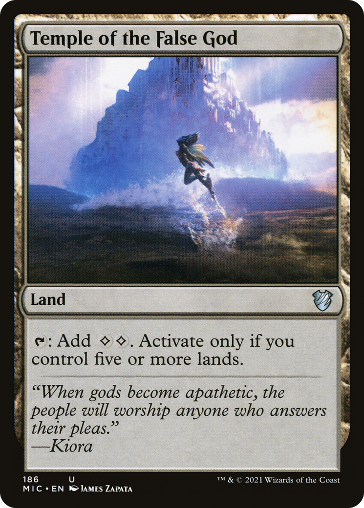 Temple of the False God [Innistrad: Midnight Hunt Commander] | Grognard Games