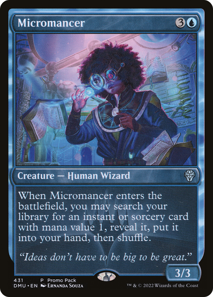 Micromancer (Promo Pack) [Dominaria United Promos] | Grognard Games