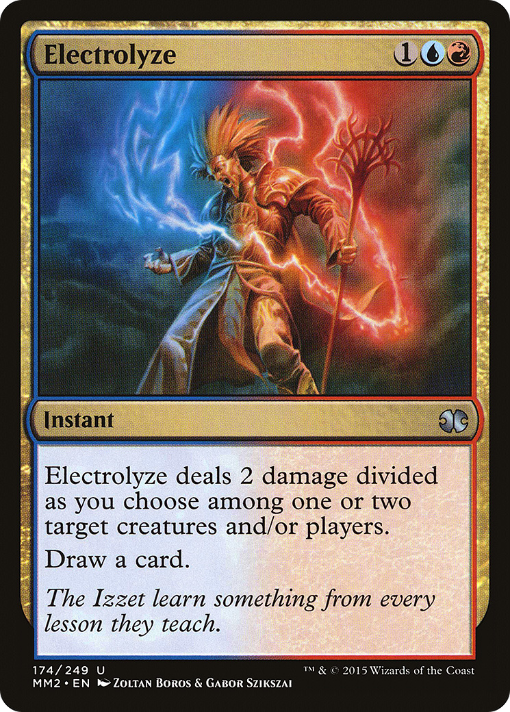 Electrolyze [Modern Masters 2015] | Grognard Games