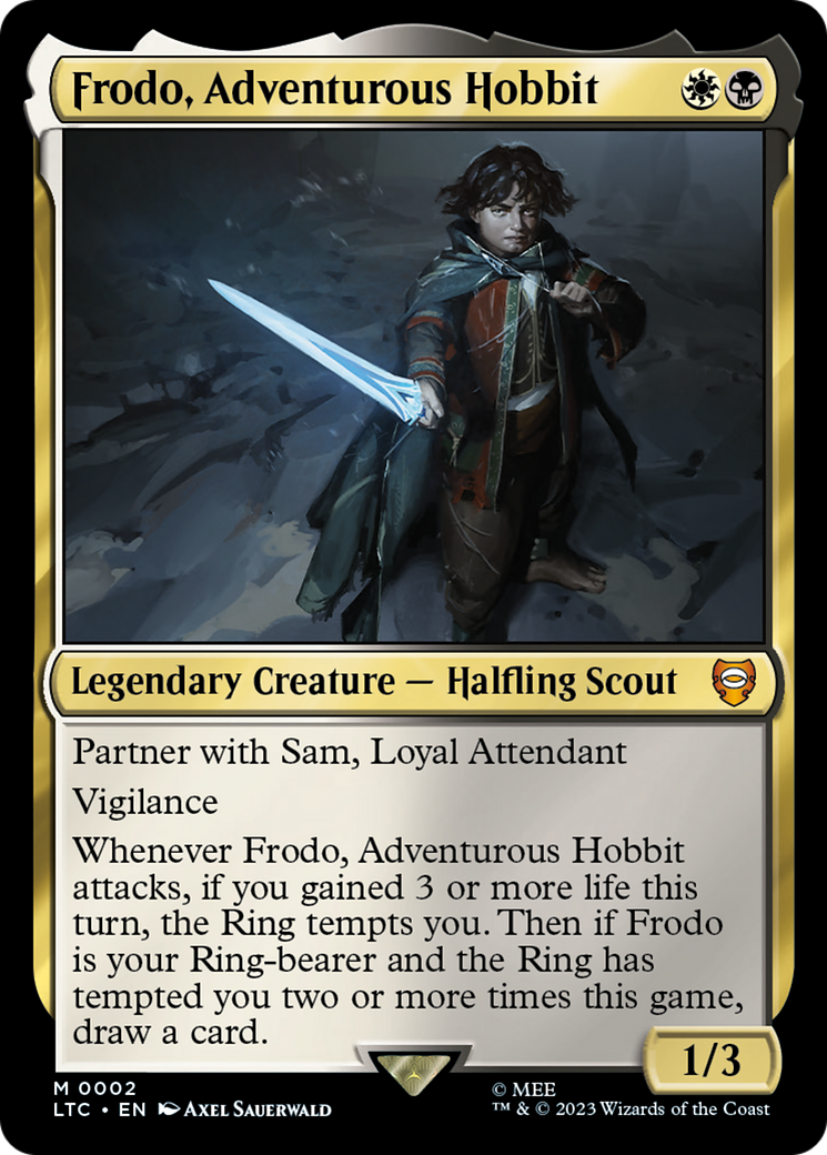 Frodo, Adventurous Hobbit [The Lord of the Rings: Tales of Middle-Earth Commander] | Grognard Games