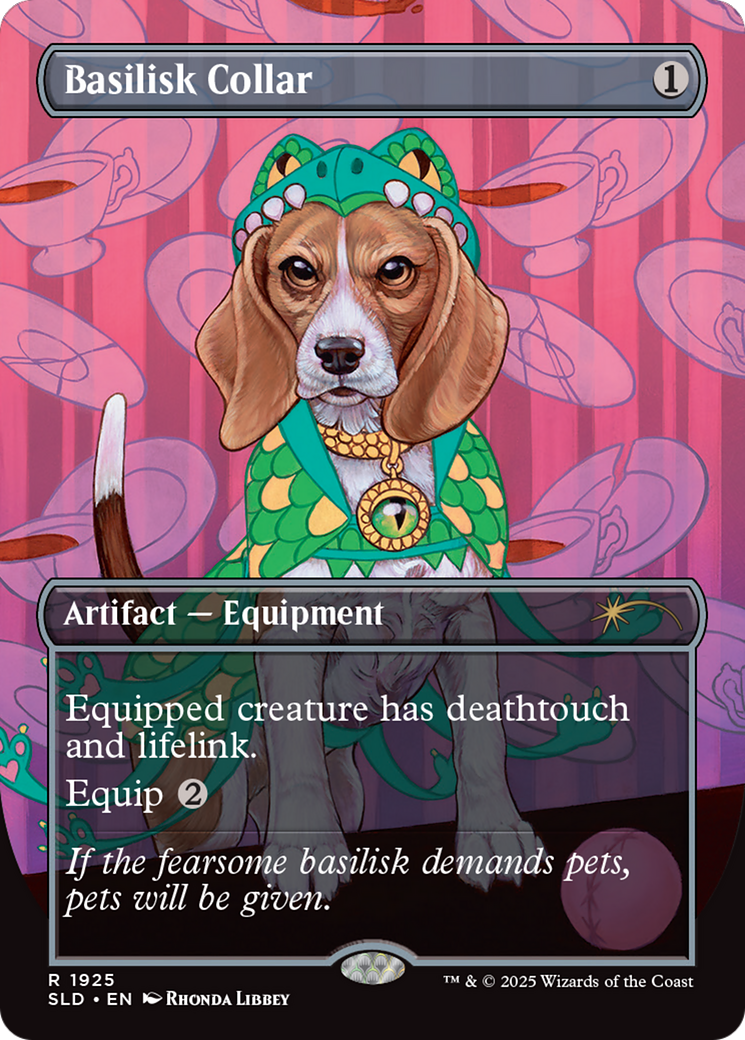 Basilisk Collar (SLD-1925) - Secret Lair Drop (Borderless) Foil | Grognard Games