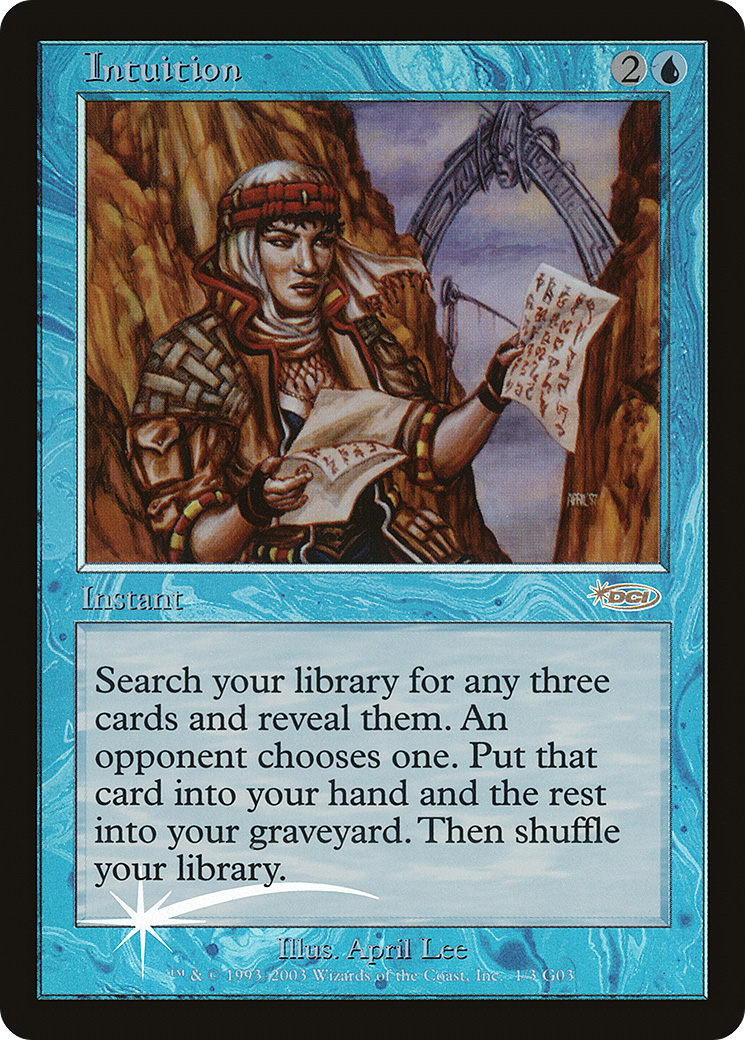 Intuition [Judge Gift Cards 2003] | Grognard Games