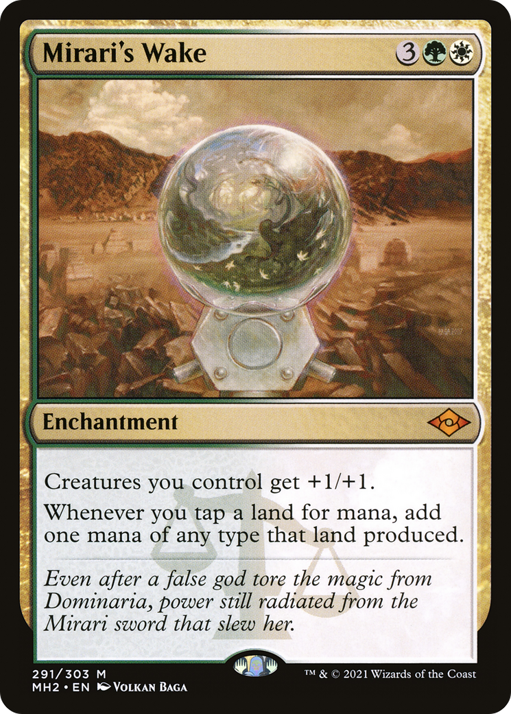 Mirari's Wake (MH2-291) - Modern Horizons 2 Etched Foil | Grognard Games