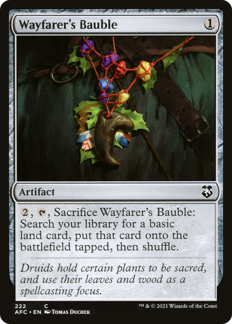 Wayfarer's Bauble [Dungeons & Dragons: Adventures in the Forgotten Realms Commander] | Grognard Games