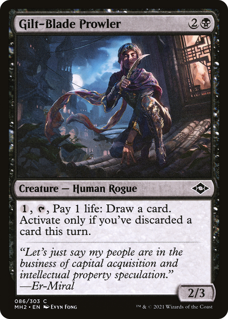Gilt-Blade Prowler [Modern Horizons 2] | Grognard Games