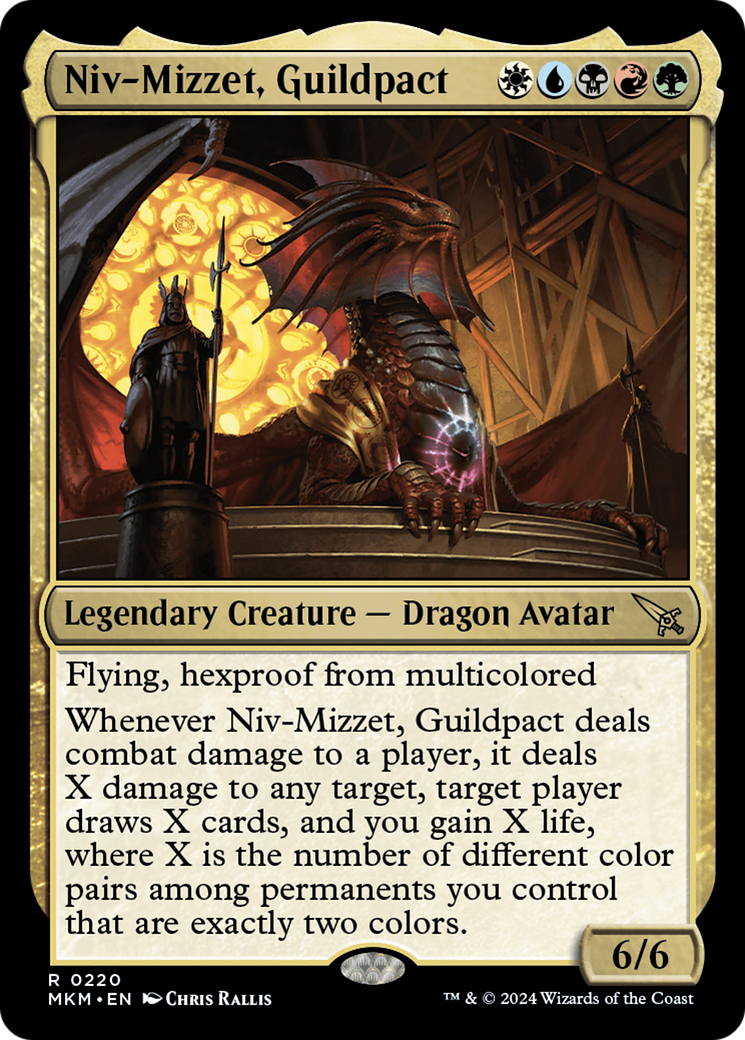 Niv-Mizzet, Guildpact [Murders at Karlov Manor] | Grognard Games