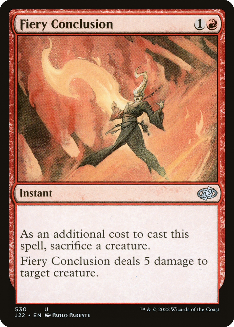Fiery Conclusion [Jumpstart 2022] | Grognard Games