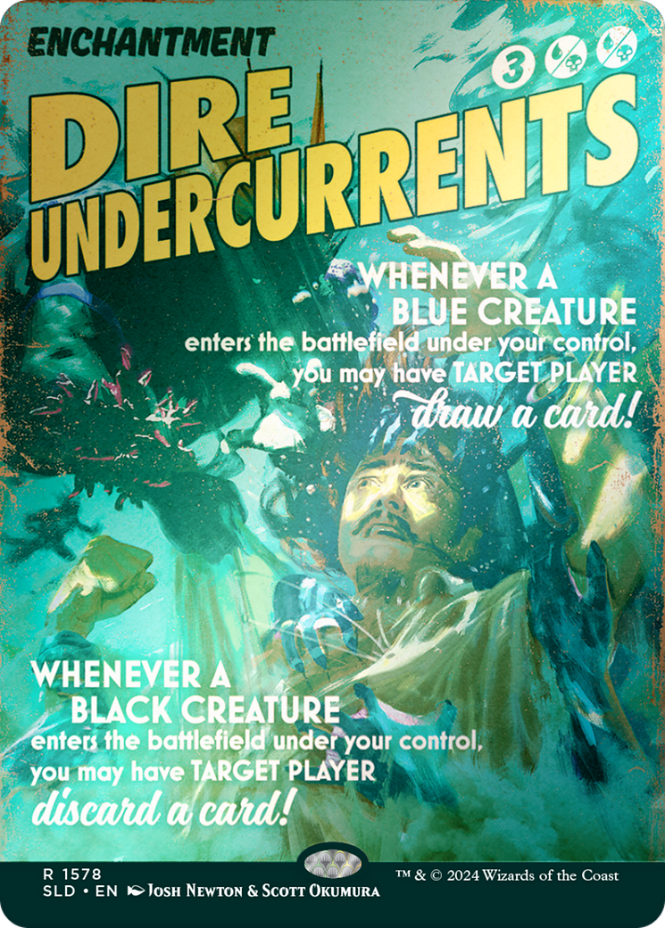 Dire Undercurrents (Rainbow Foil) [Secret Lair Drop Series] | Grognard Games