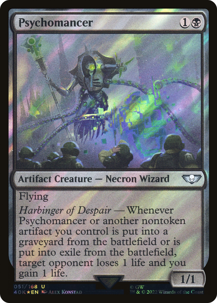 Psychomancer (Surge Foil) [Universes Beyond: Warhammer 40,000] | Grognard Games