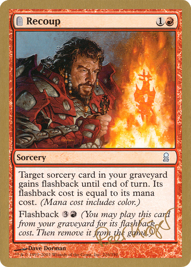 Recoup (Peer Kroger) [World Championship Decks 2003] | Grognard Games