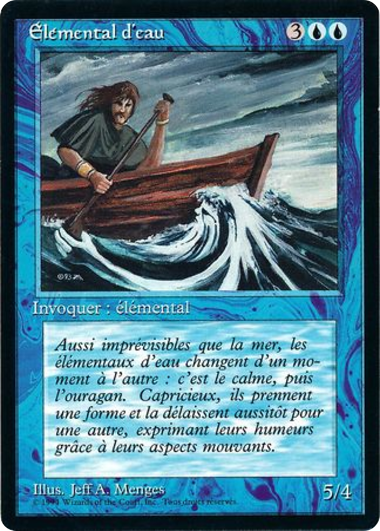 Water Elemental [Foreign Black Border] | Grognard Games