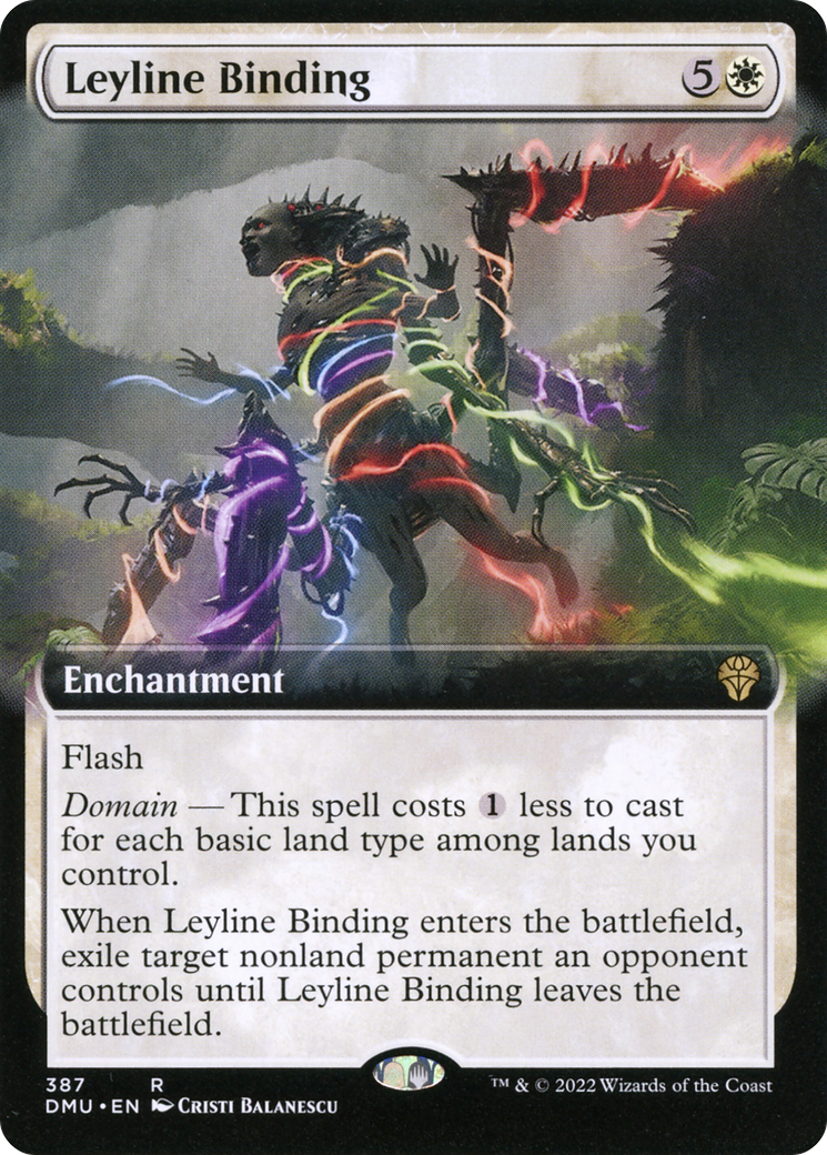 Leyline Binding (Extended Art) [Dominaria United] | Grognard Games