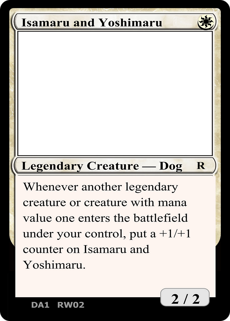 Isamaru and Yoshimaru [Unknown Event] | Grognard Games