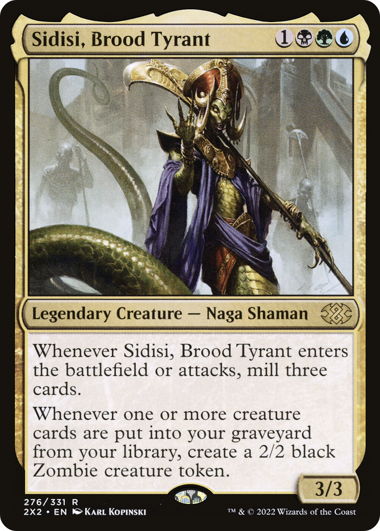 Sidisi, Brood Tyrant [Double Masters 2022] | Grognard Games