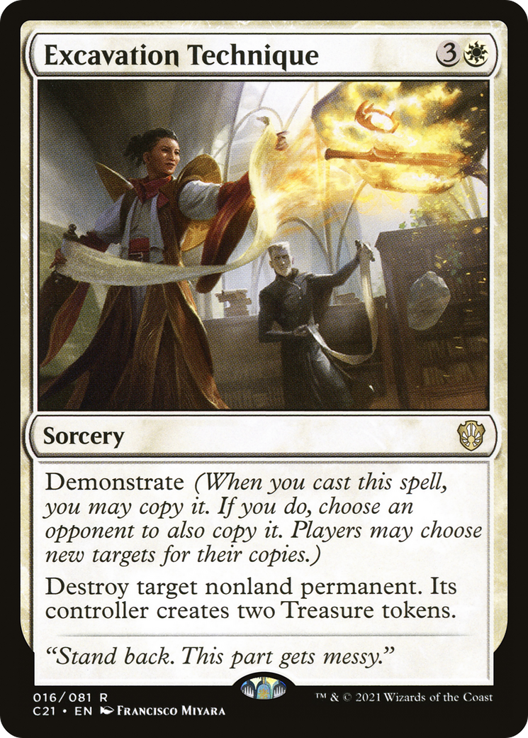 Excavation Technique [Commander 2021] | Grognard Games
