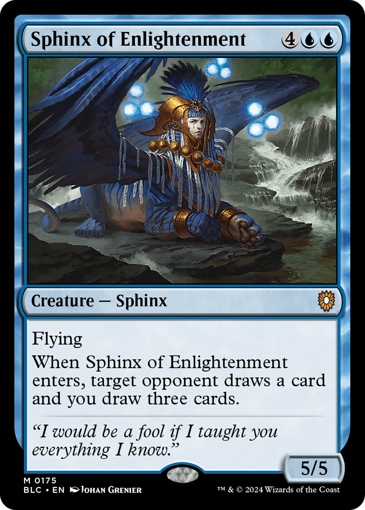 Sphinx of Enlightenment [Bloomburrow Commander] | Grognard Games