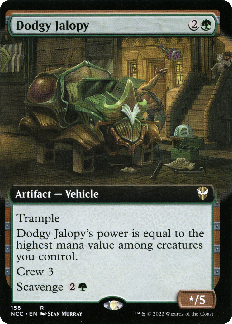 Dodgy Jalopy (Extended Art) [Streets of New Capenna Commander] | Grognard Games