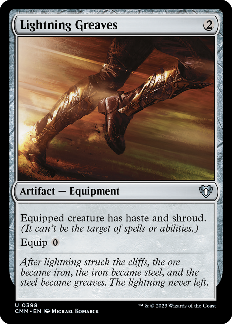 Lightning Greaves [Commander Masters] | Grognard Games