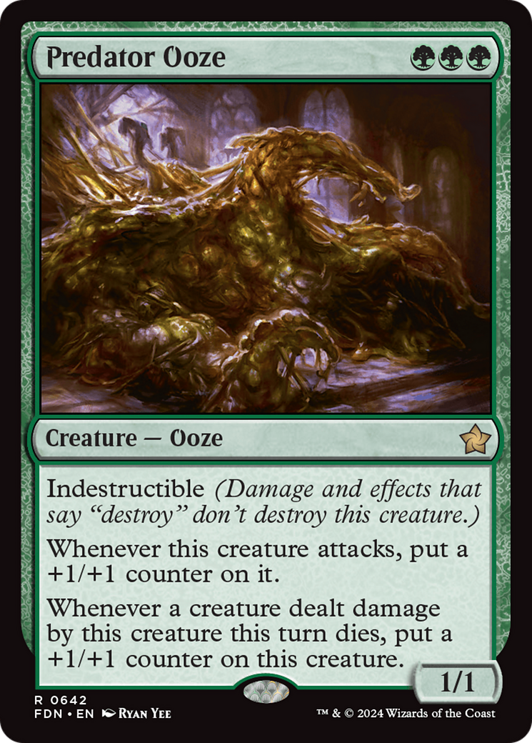 Predator Ooze [Foundations] | Grognard Games