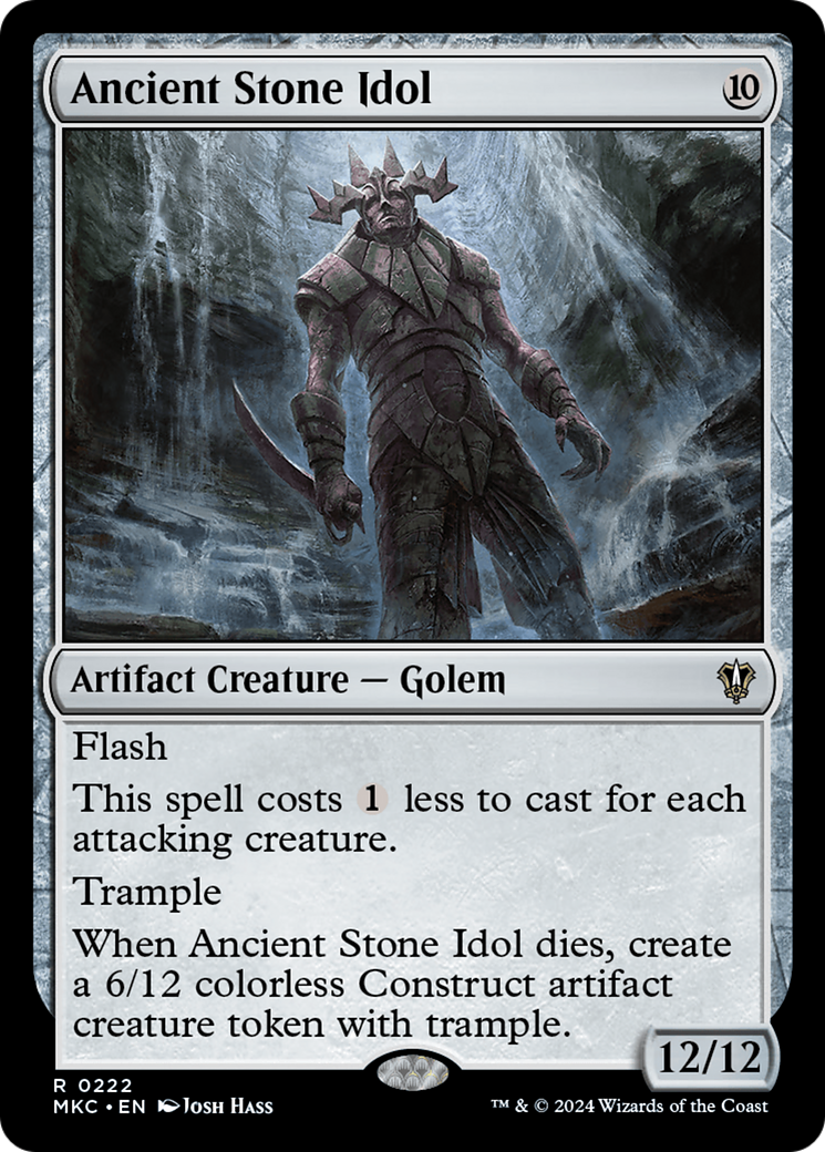 Ancient Stone Idol [Murders at Karlov Manor Commander] | Grognard Games