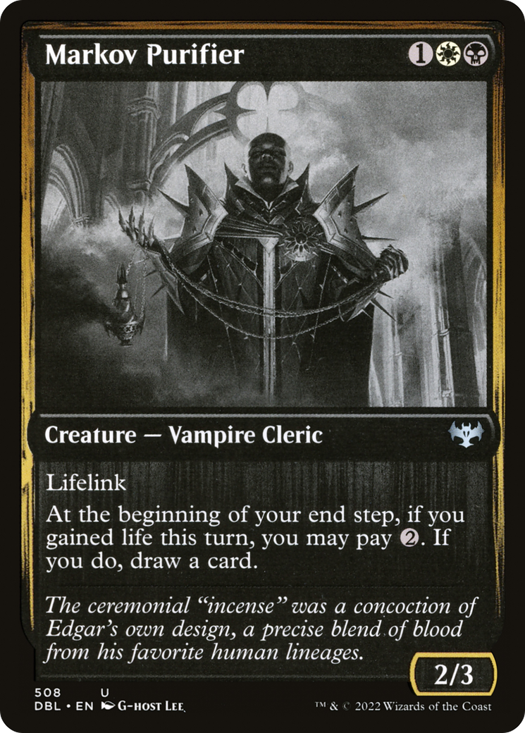 Markov Purifier [Innistrad: Double Feature] | Grognard Games