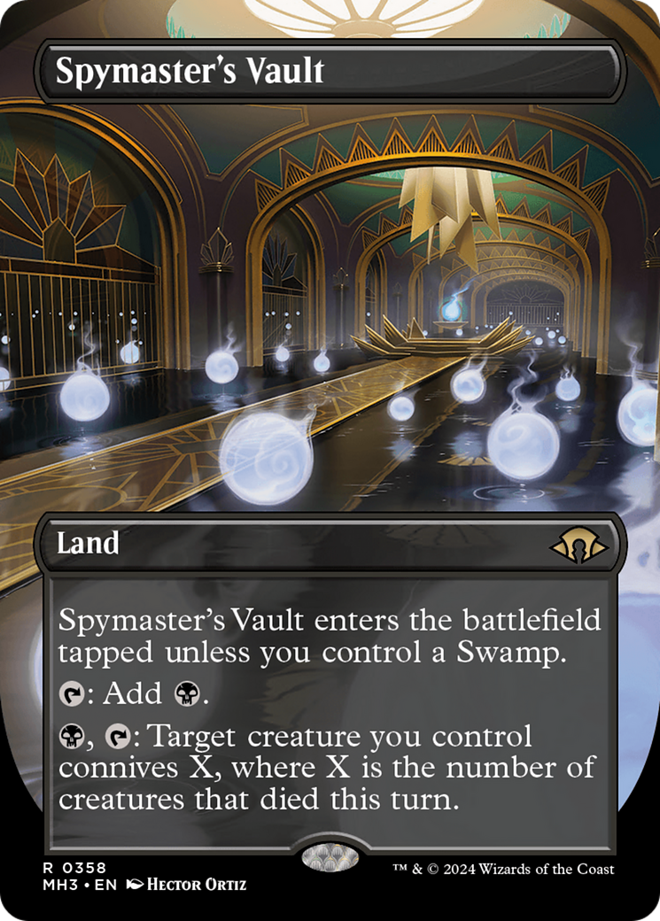 Spymaster's Vault (Borderless) [Modern Horizons 3] | Grognard Games
