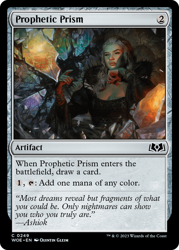 Prophetic Prism [Wilds of Eldraine] | Grognard Games