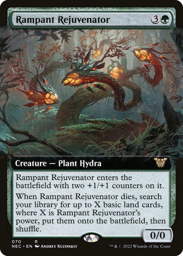 Rampant Rejuvenator (Extended) [Kamigawa: Neon Dynasty Commander] | Grognard Games