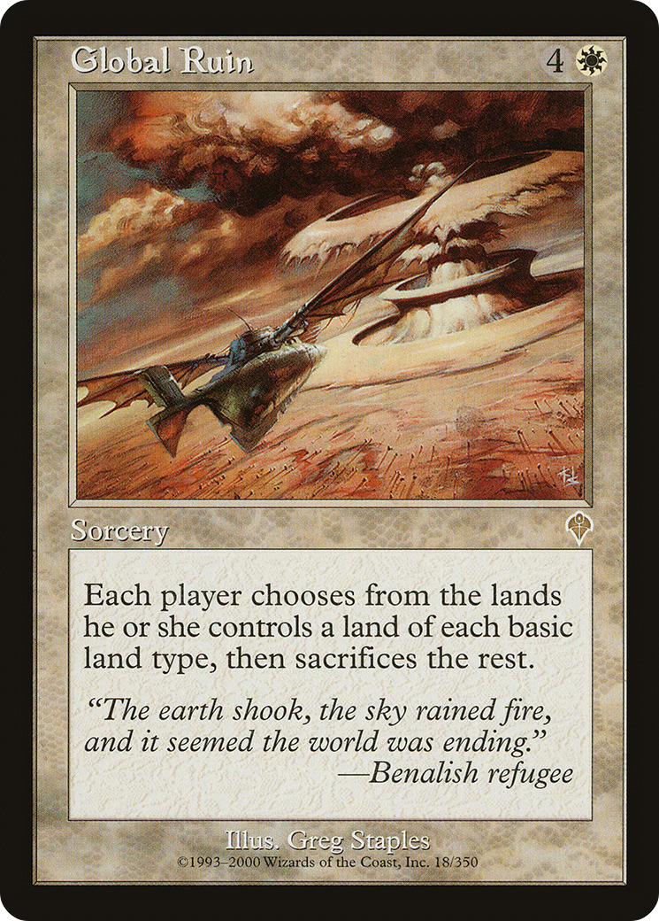 Global Ruin [Invasion] | Grognard Games