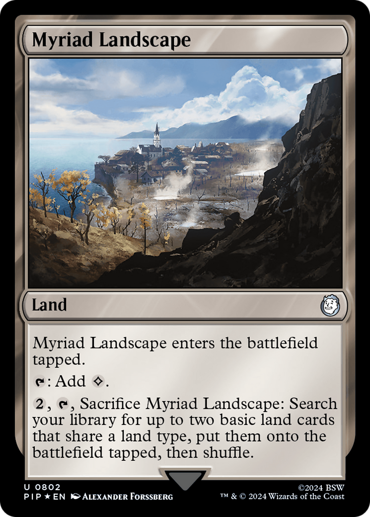 Myriad Landscape (Surge Foil) [Fallout] | Grognard Games