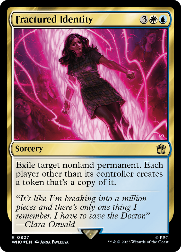 Fractured Identity (Surge Foil) [Doctor Who] | Grognard Games