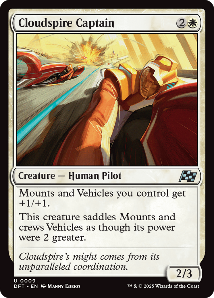 Cloudspire Captain [Aetherdrift] | Grognard Games