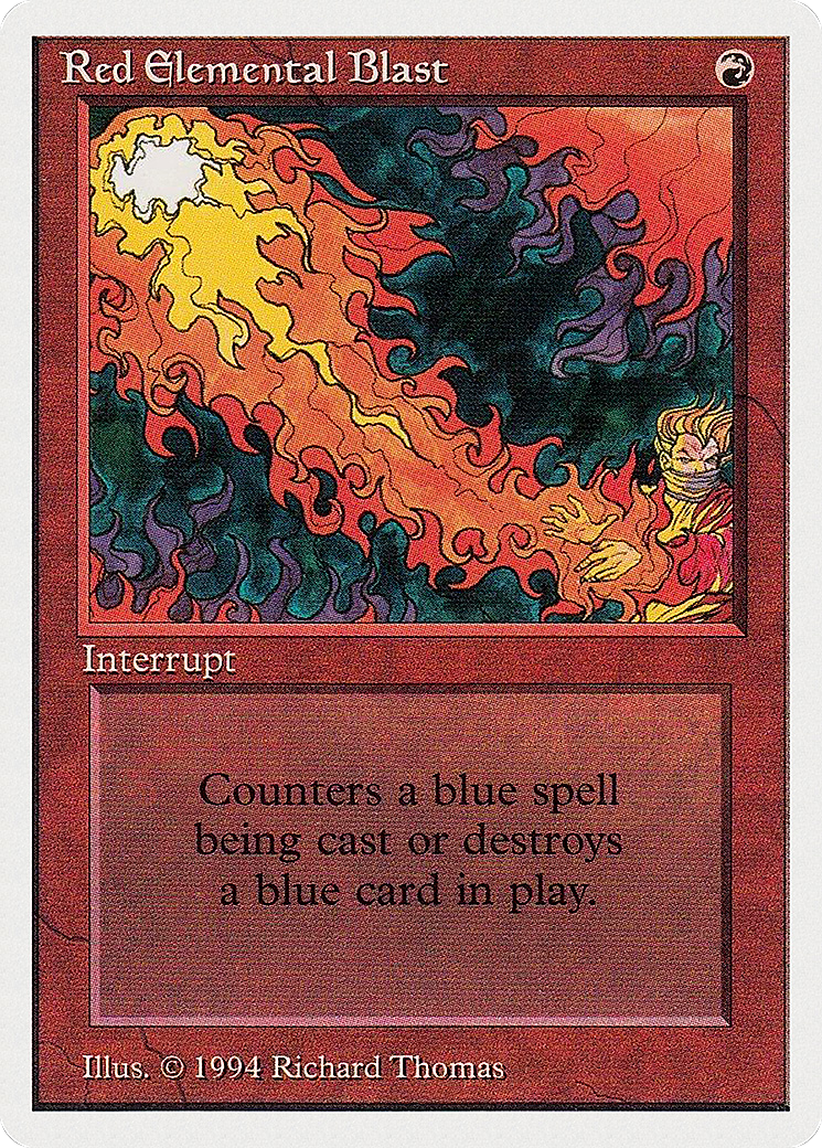 Red Elemental Blast [Summer Magic / Edgar] | Grognard Games