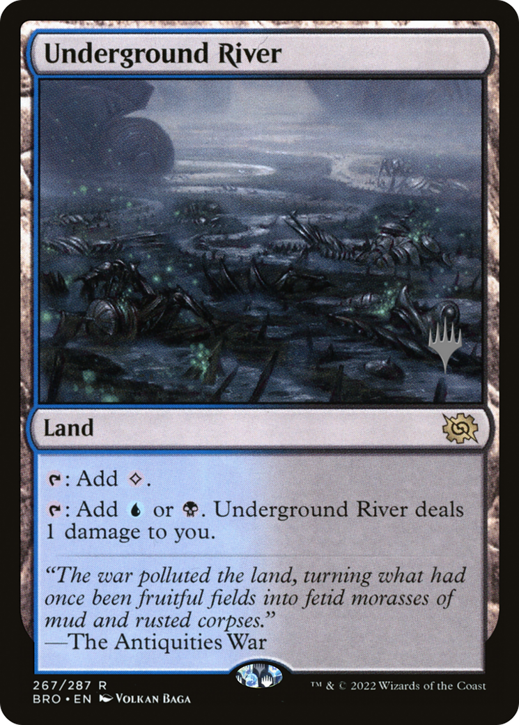 Underground River (Promo Pack) [The Brothers' War Promos] | Grognard Games