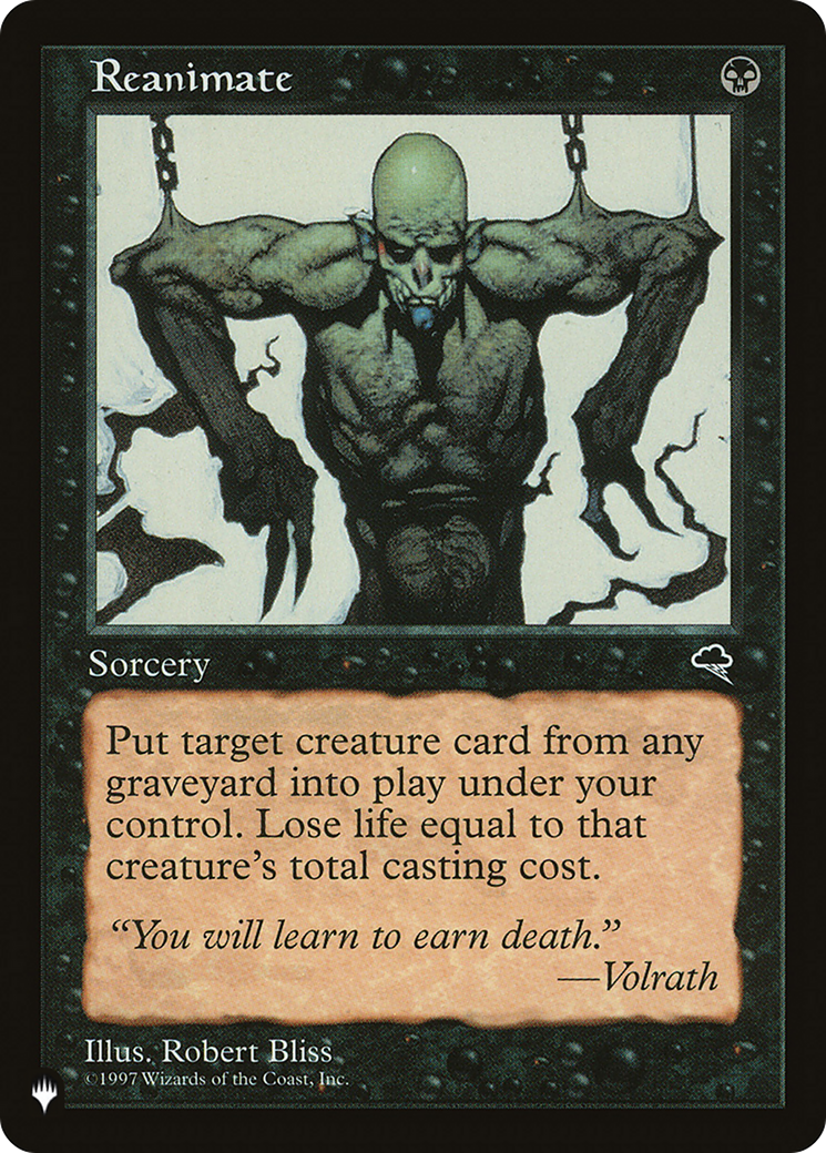 Reanimate [The List] | Grognard Games
