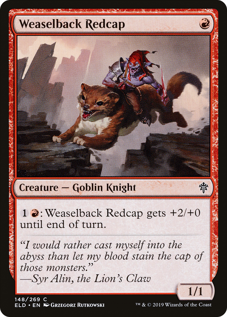 Weaselback Redcap [Throne of Eldraine] | Grognard Games