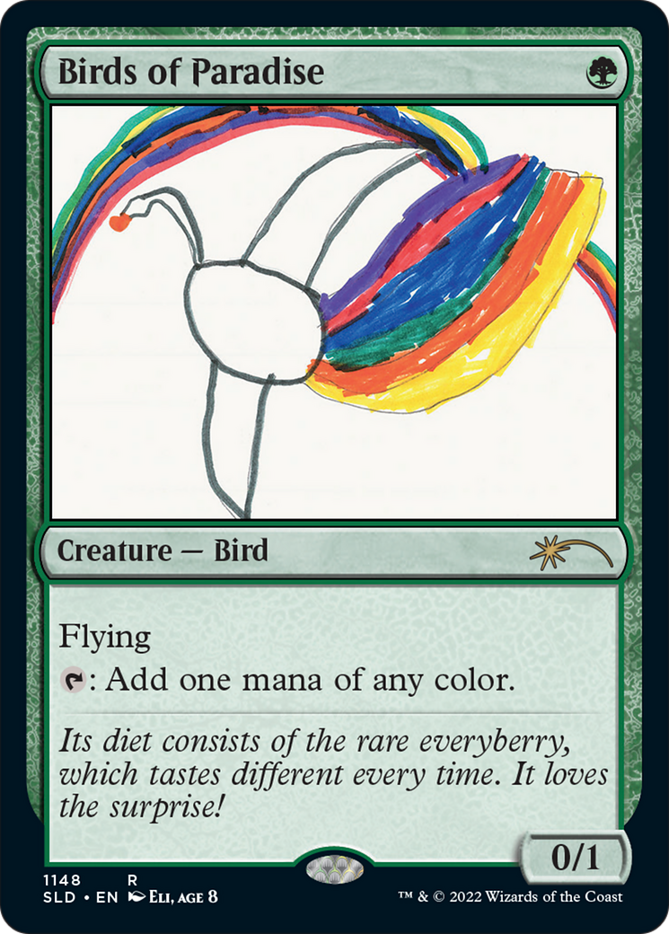 Birds of Paradise (1148) [Secret Lair Drop Series] | Grognard Games