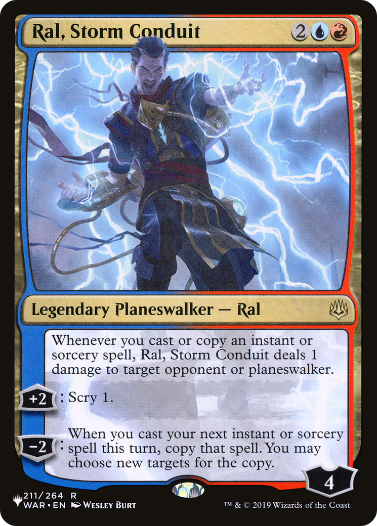 Ral, Storm Conduit [The List Reprints] | Grognard Games