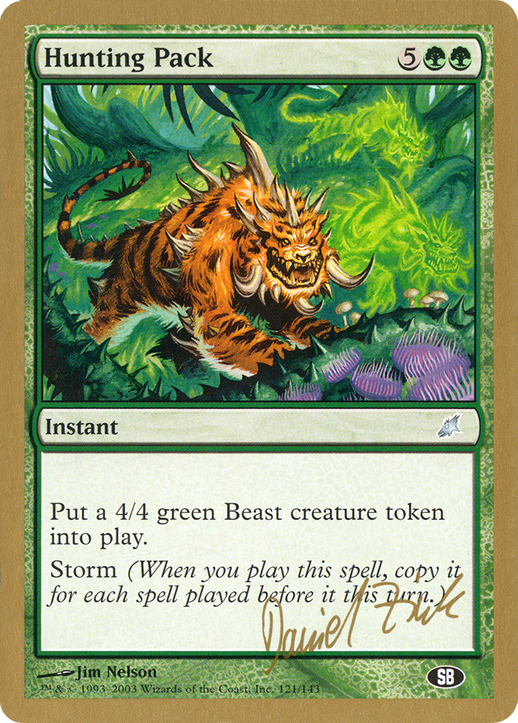 Hunting Pack (Daniel Zink) (SB) [World Championship Decks 2003] | Grognard Games