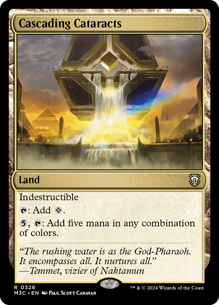 Cascading Cataracts (M3C-326) - Modern Horizons 3 Commander Foil | Grognard Games