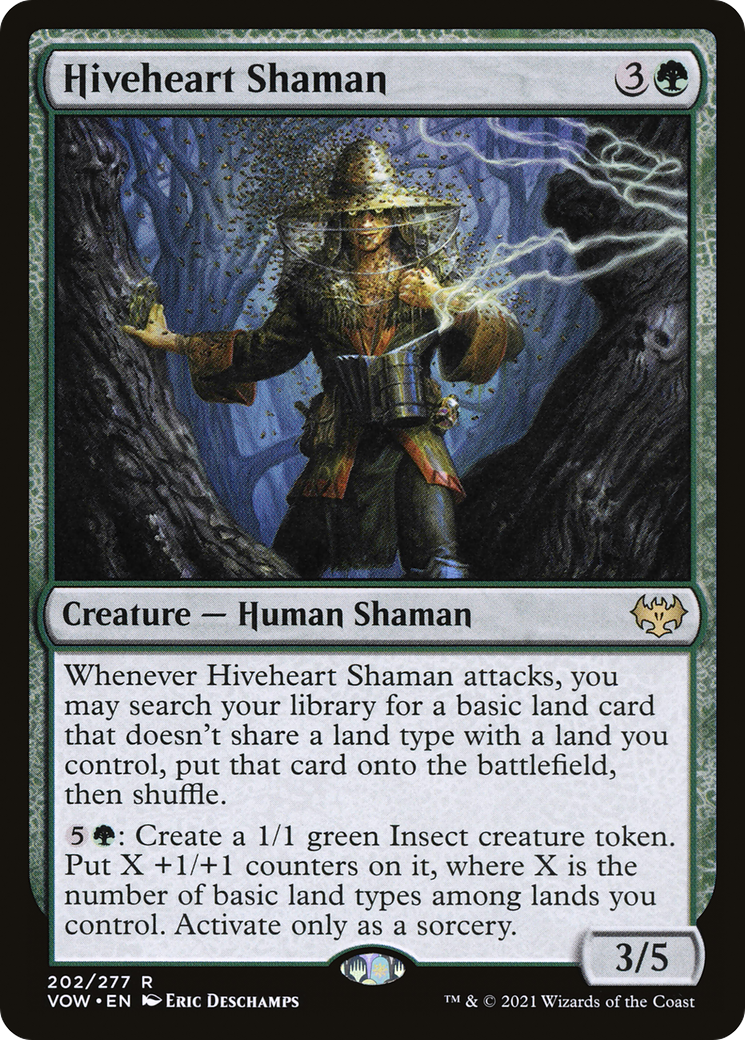 Hiveheart Shaman [Innistrad: Crimson Vow] | Grognard Games